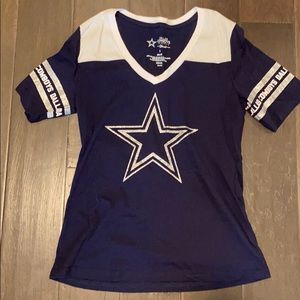 Dallas Cowboys t-shirt with glitter detail